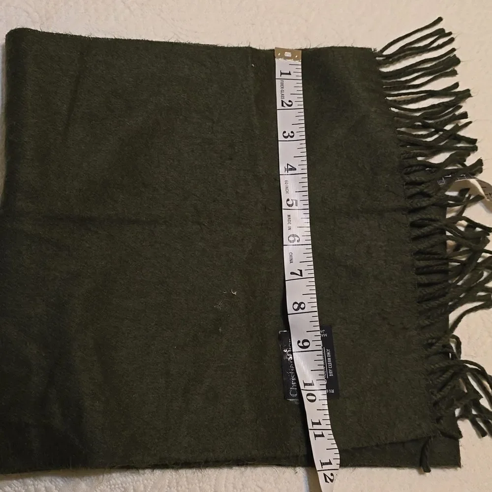 -‎ Christian Dior dark green  Scarf